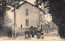 78-HOUILLES- LA POSTE PLACE DU MARCHE - Houilles