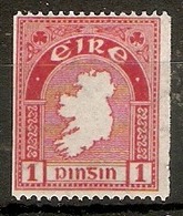 IRELAND 1946 1d SG 112c PERF 15 X IMPERF LIGHTLY MOUNTED MINT Cat £42 - Unused Stamps