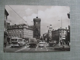 CPA ALLEMAGNE COTTBUS CHOSEBUZ AUTOBUS CAMIONS VOITURES ANCIENNES - Cottbus