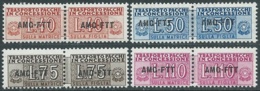 1953 TRIESTE A PACCHI IN CONCESSIONE 4 VALORI MNH ** - UR38-9 - Postpaketen/concessie