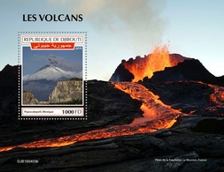 Djibouti. 2019 Volcanoes. (0403b)  OFFICIAL ISSUE - Volcanos