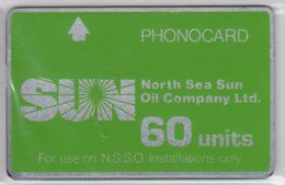 UNITED KINGDOM SUN NORTH SEA SUN OIL COMPANY DRILLING RIG MINT - Piattaforme Petrolifere