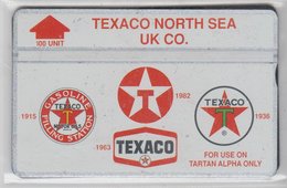 UNITED KINGDOM TEXACO NORTH SEA OIL COMPANY GAZOLINE FILLING STATION DRILLING RIG MINT - Piattaforme Petrolifere