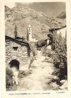 1950- C P Valls D'Andorra-86 - Canillo,paisatge De V. Claverol Affr.  4 F. X  2 - Covers & Documents