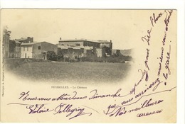 Carte Postale Ancienne Peyrolles - Le Château - Peyrolles