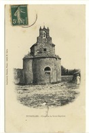 Carte Postale Ancienne Peyrolles - Chapelle Du Saint Sépulcre - Peyrolles