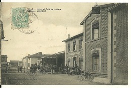 51 - VITRY LA VILLE / HOTEL ET CAFE DE LA GARE - MAISON VINCENT - Vitry-la-Ville