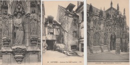 19 / 8 / 618. -   LOT  DE. 5 CPA  DE  LOUVIERS  ( 27 ) - 5 - 99 Cartes