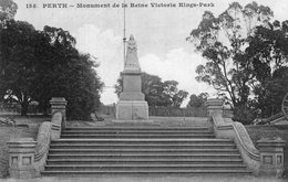 3614 Cpa Australie - Perth , Monument De La Reine Victoria Kings Park - Perth