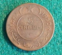 Somalia Italiana 5 Centesimi 1950 - Andere & Zonder Classificatie