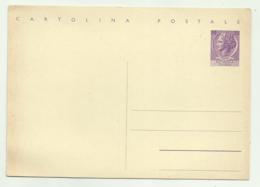 CARTOLINA POSTALE LIRE 25 NUOVA FG - 1946-60: Marcofilia