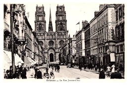 Delcampe - Orléans - Rue Jeanne D'Arc - Orleans