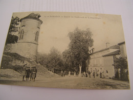 C.P.A.-  Damazan (47) - Entrée Du Boulevard De La République - 1910 - SUP (CN 47) - Damazan