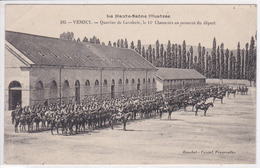 70 VESOUL Quartier De Cavalerie , Le 11 Eme Chasseurs ,circulée En 1918 - Vesoul