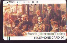 Télécarte Japon * SOSEKI MUSEUM LONDON * PEINTURE ENGLAND * ART (2376)  Japan * Phonecard * KUNST TK - Peinture