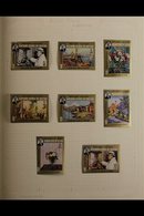 PAINTINGS 1963-1971 WORLD FINE MINT COLLECTION In An Album, All Different, Includes Singapore 1971 Art Set Etc. Lovely F - Unclassified