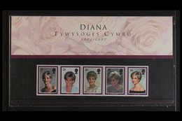 PRINCES DIANA 1998 Princess Diana, Ltd Printing - Welsh Language Presentation Pack  Containing (SG 2021/2025) The Se-ten - Zonder Classificatie