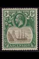 1924-33 1d Grey-black & Bright Blue-green, SG 11d, Never Hinged Mint, Very Fresh. For More Images, Please Visit Http://w - Ascensione