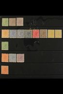 1882 - 1911 LOVELY FRESH MINT SELECTION All Identified By SG On Stock Pages And Including 1882-91 6d And 1s (2 Shades),  - Altri & Non Classificati