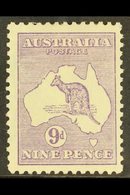 1915 9d Violet Kangaroo, 2nd Wmk, SG 27, Very Fine Mint. For More Images, Please Visit Http://www.sandafayre.com/itemdet - Other & Unclassified