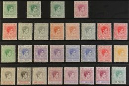 1938-52 KGVI DEFINITIVE COLLECTION. An All Different Definitives Selection Presented On A Stock Card, Includes A Complet - Andere & Zonder Classificatie