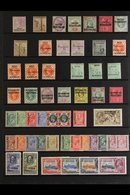 1888-1935 OLD TIME MINT COLLECTION. A Very Fine Mint Collection, ALL DIFFERENT Presented On A Stock Page With Much Of In - Otros & Sin Clasificación