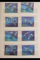 1967-1973 HOLOGRAPHIC SETS & MINIATURE SHEETS COLLECTION. A Delightful, NEVER HINGED MINT COLLECTION In Two Small Stockb - Bhoutan