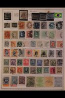 1840's - 1990's ALL DIFFERENT COLLECTION An Attractive, ALL DIFFERENT Mint & Used Collection, Chiefly On Printed Pages,  - Other & Unclassified