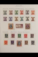 1944 - 1961 FRESH MINT ONLY COLLECTION Mainly Complete Sets On Pages Including Muscat & Oman 1944 Postage And Official S - Bahrein (...-1965)