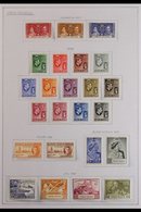 1937-52 KGVI MINT COLLECTION A Complete "Basic" Collection From Coronation To The 1952 Pictorial Set, SG 107/47, Very Fi - British Virgin Islands