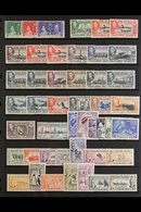 1937-52 COMPLETE MINT KGVI COLLECTION A Delightful Complete Run From The 1937 Coronation To The 1952 Definitive Set, SG  - Islas Malvinas