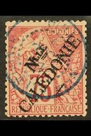 NEW CALEDONIA 1892 75c Carmine On Rose, P.14x13½, Yvert 33, SG 29, Very Fine Used With Blue C.d.s. Postmark. For More Im - Other & Unclassified