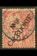 NEW CALEDONIA 1892 75c Carmine On Rose, P.14x13½, Yvert 33, SG 29, Very Fine Used With Blue C.d.s. Postmark. For More Im - Andere & Zonder Classificatie