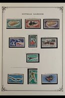 NEW CALEDONIA 1968-1976 AIR POST NEVER HINGED MINT COLLECTION. Includes A Highly Complete Range For The Period Presented - Other & Unclassified