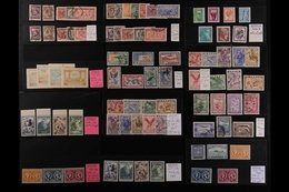 1906-1958 ASSEMBLY Of Better Items & Complete Sets On Stock Cards, Includes 1906 Olympics Set To 2d (x3) Used, 1926 Pata - Other & Unclassified