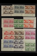 1950-4 NHM BLOCKS OF 4. An Attractive Group, Presented On A Stock Page Of 5a To 5kr Definitives In BLOCKS OF FOUR, Most  - Other & Unclassified