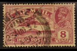 1929 VARIETY 8a Purple Bearing "REVERSED SERIF" Variety, SG 224b, Cds Used For More Images, Please Visit Http://www.sand - Other & Unclassified