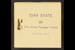 IDAR 1944 2r Complete BOOKLET Containing 1a (x32) In Panes Of 4, SG 4, Good Condition, Stained Around Staple As Usual. F - Altri & Non Classificati