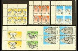 1995 ENSCHEDE PLATE BLOCKS A Complete Set Of The Enschede Printed Heritage & Treasure Definitive Set, Hib D155/160 As 1A - Otros & Sin Clasificación