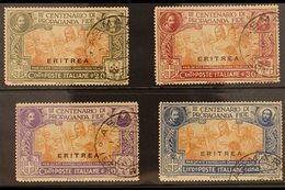 ERITREA 1923 "Propaganda Fide" Set (Sass S. 12, SG 64/67), Very Fine Used. (4 Stamps) For More Images, Please Visit Http - Altri & Non Classificati