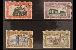 ERITREA 1929 Second National Defence Set (Sass S. 32, SG 137/40), Very Fine Used. (4 Stamps) For More Images, Please Vis - Other & Unclassified