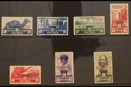 ERITREA 1934 Duke Of The Abruzzi Complete Set (Sass S. 44, SG 209/15), Very Fine Used. (7 Stamps) For More Images, Pleas - Other & Unclassified