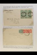 1918 - 1919 WAR STAMP COVERS Highly Attractive Collection Of War Stamp Franked Covers, Both Inland And Overseas Destinat - Giamaica (...-1961)