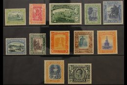 1919-21 Pictorials Complete Set, SG 78/89, Fine Mint, Very Fresh. (12 Stamps) For More Images, Please Visit Http://www.s - Giamaica (...-1961)