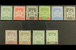 KELANTAN 1911-15 Set To Both $1, SG 1/9a, Very Fine Mint. (10) For More Images, Please Visit Http://www.sandafayre.com/i - Altri & Non Classificati