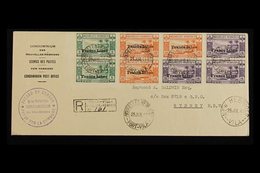 FRENCH 1941 (25 July) Registered Censored Printed 'Service De Postes' Envelope Addressed To Sydney, Bearing 1941 5c (x2) - Autres & Non Classés