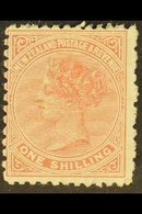1882 1s Red Brown, Perf 12 X 11½, Paper With Horizontal Mesh, SG 193, Very Fine Mint. For More Images, Please Visit Http - Otros & Sin Clasificación