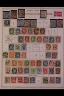 1855-1995 ALL DIFFERENT COLLECTION. An Extensive, ALL DIFFERENT Mint & Used Collection On Printed Pages With Useful "Ear - Altri & Non Classificati