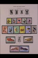 1901-1995 ALL DIFFERENT COLLECTION. A Useful, ALL DIFFERENT Mint & Used Collection On Printed Pages With A Useful Range  - Papua Nuova Guinea