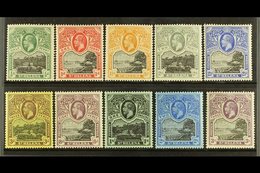 1912-16 Complete Set, SG 72/81, Very Fine Mint, Most Stamps Inc 2s & 3s Are Never Hinged, Very Fresh. (10 Stamps) For Mo - Isola Di Sant'Elena